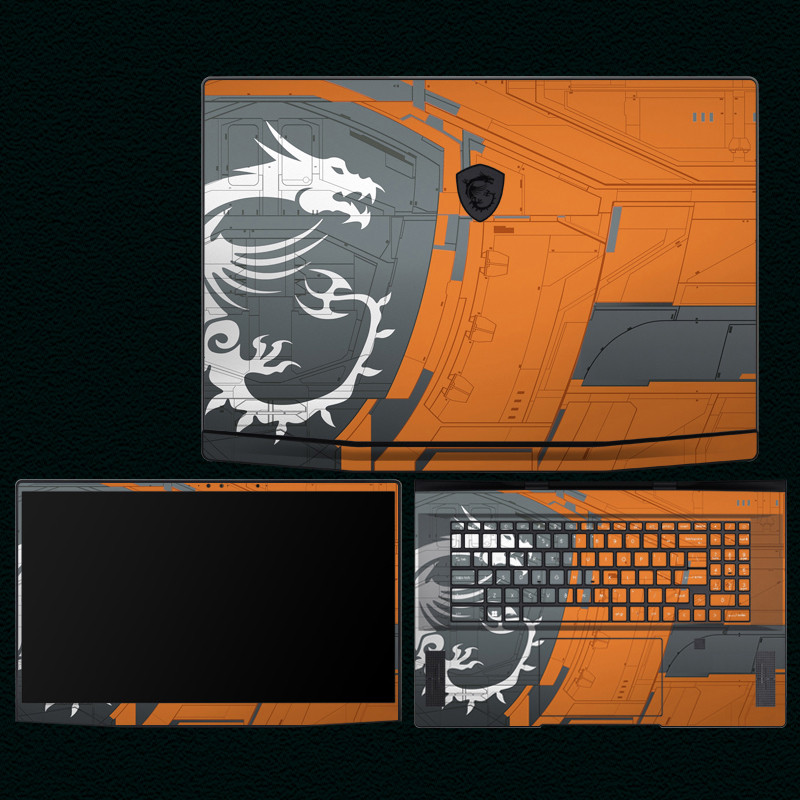 Laptop Custom Skin for MSI GF66/GF76/GF65/GF63 Colorful Printed Vinyl Skin Stickers for MSI