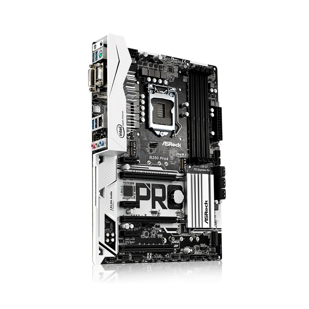 ASROCK B250 Pro4 Motherboard Socket 1151 intel B250 DDR4 64GB ATX support i5-7500 i5-6500 i3-6100