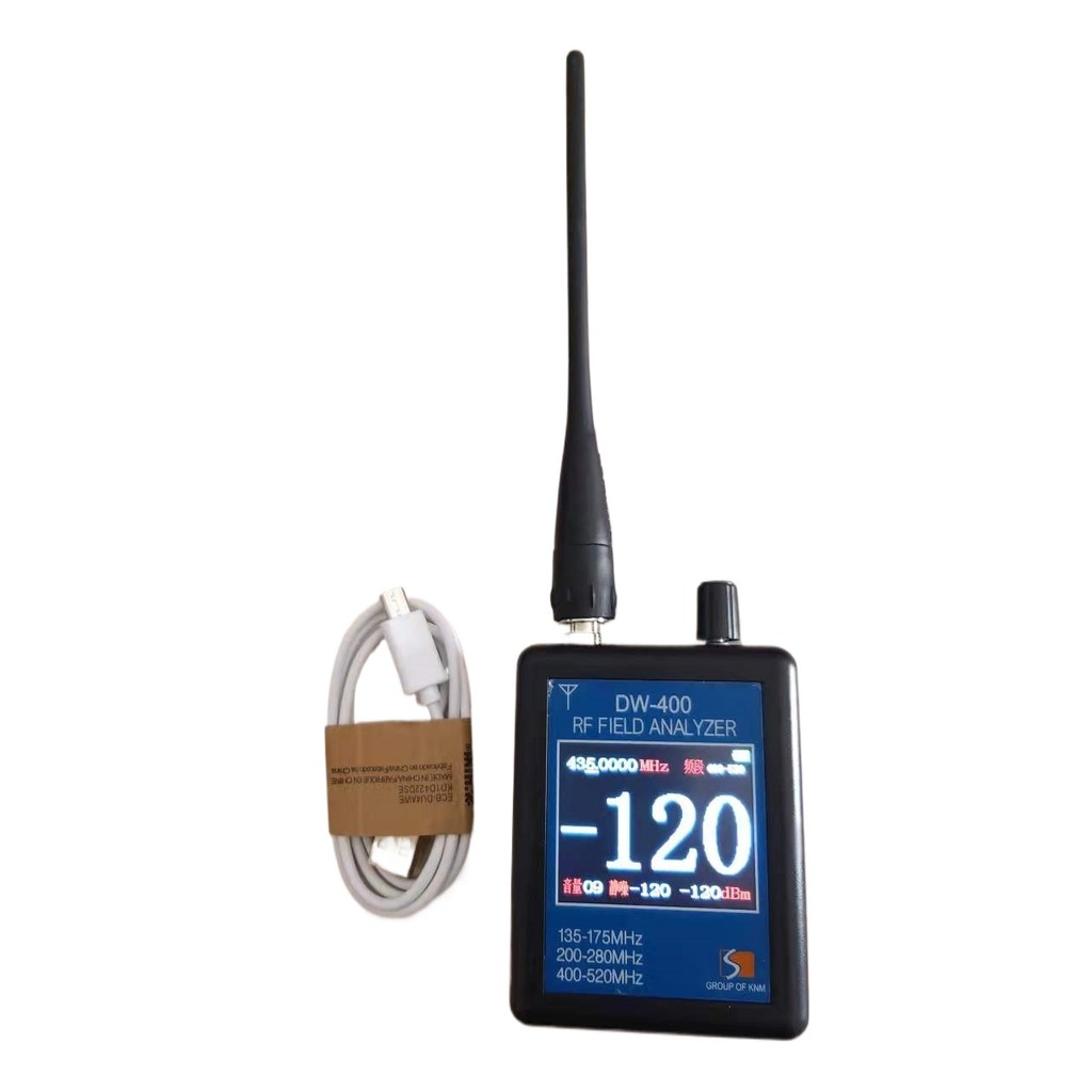 "AUTO-TUNING DIGITAL FIELD STRENGTH METER - FM RADIO & RF SIGNAL DETECTOR"