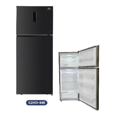 Gea Kulkas 2 pintu G2HD-448 / G2HD 448 / G2HD448 BLACK INOX - Black Inox