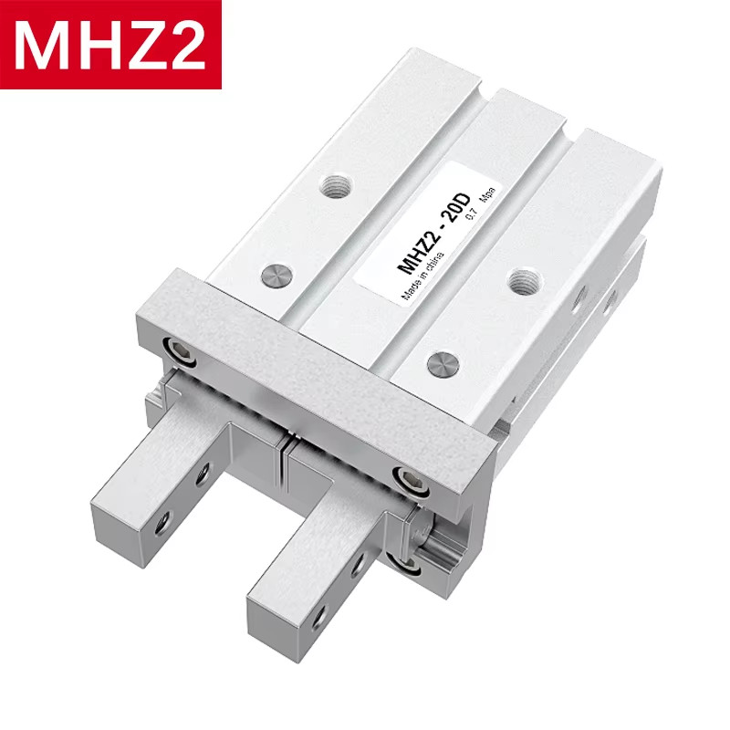 R MHZ2-10D MHZ2-16D 6D 20D 25D 32D 40D S C PNEUMATIC CYLINDER 2 FINGER AIR GRIPPER ALUMINIUM CLAMPS