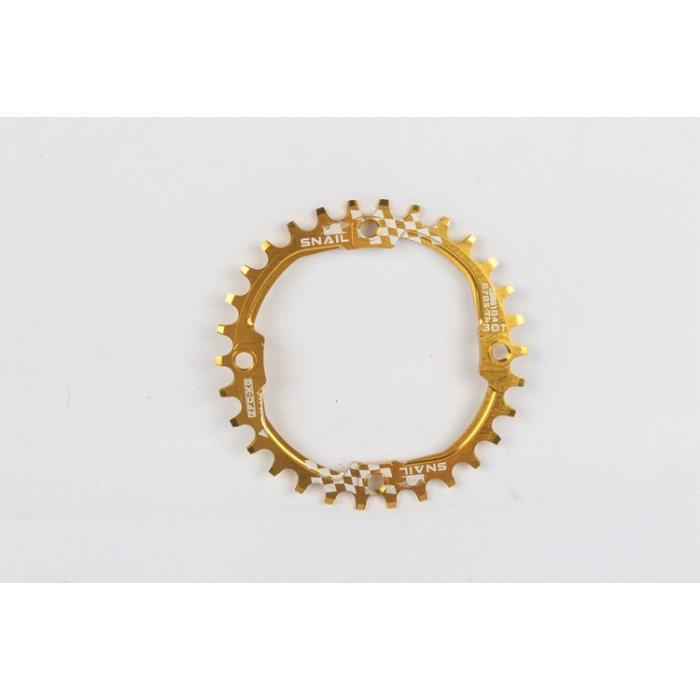 Snail Chainring 30T Bcd 104 Round Chain Ring Crank Sepeda Narrow Wide #Gratisongkir