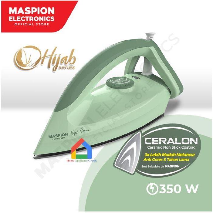 Setrika Maspion Ha 365 Automatic Iron Setrika Hijab / Gosokan Maspion Ha365