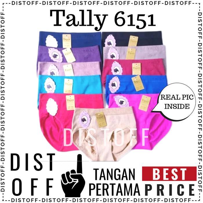 Isi 3 Termurah Grosir Celana Dalam Wanita Tally 6151 Ori Cd Cewek #Gratisongkir