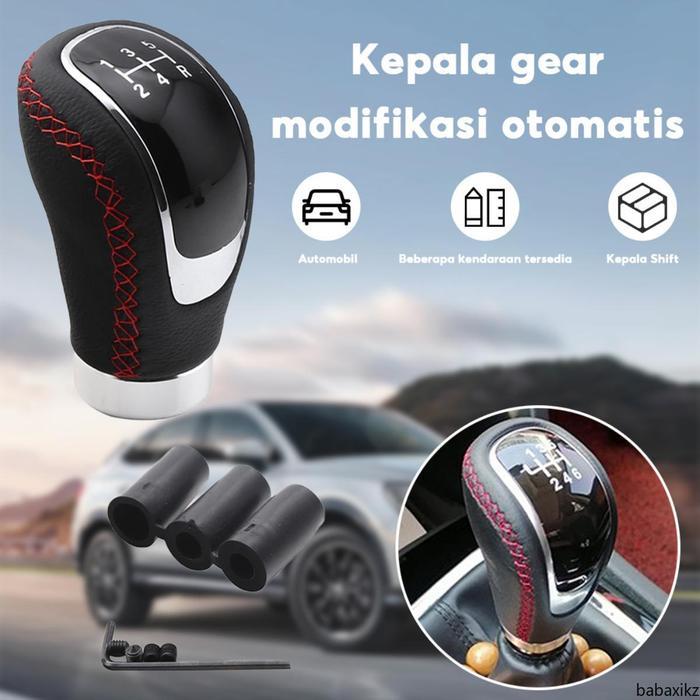 Ready Tuas Transmisi Racing Type-R Kulit Jok Asli 6 Speed Manual Cocok Honda Civic/Brio RS Warna