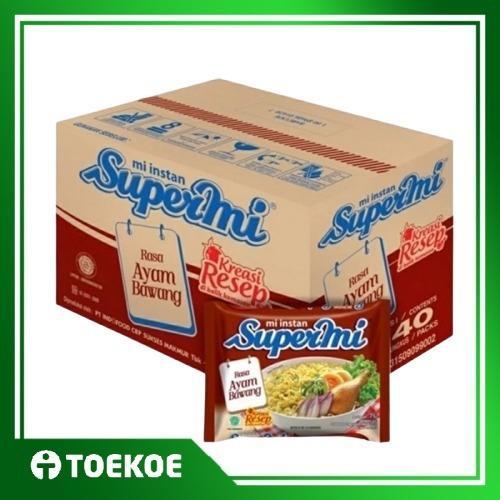 Toekoe Supermi Ayam Bawang 1Dus Isi 40Pcs Terbaru