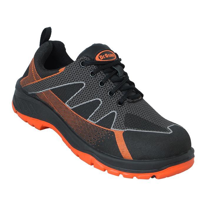 Dr OSHA Wolfar 9107 S1 Composite Safety Shoes - Black Orange