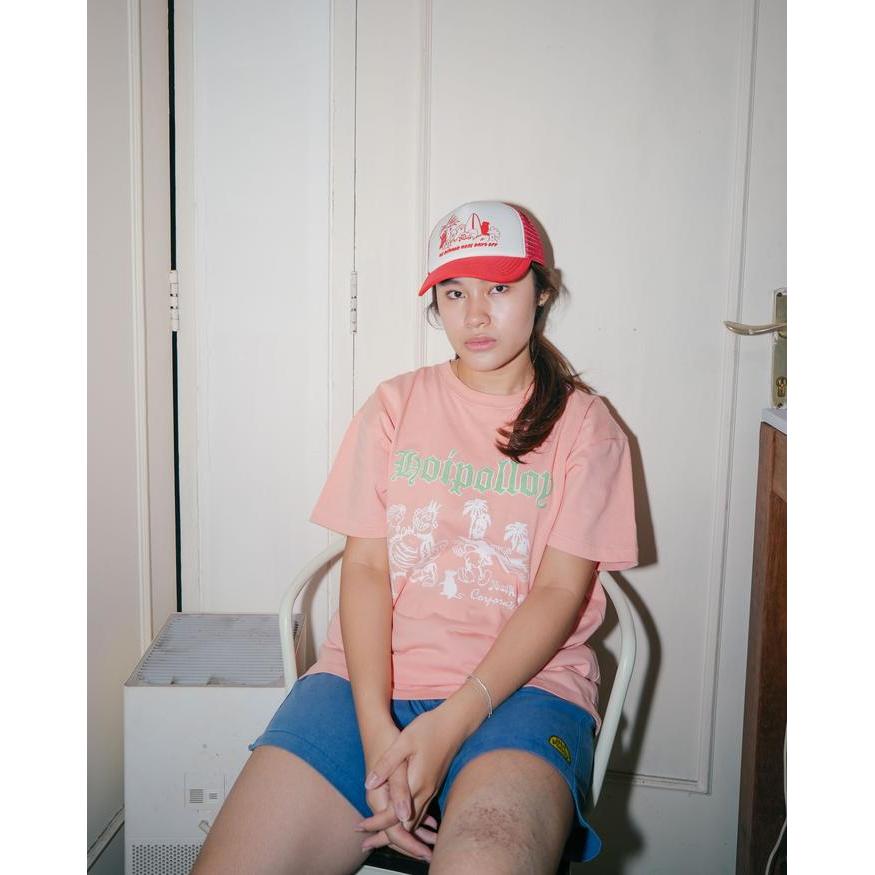 TERBATAS Hoi Polloy - Trucker Topi - Clumsy (Red) Hat