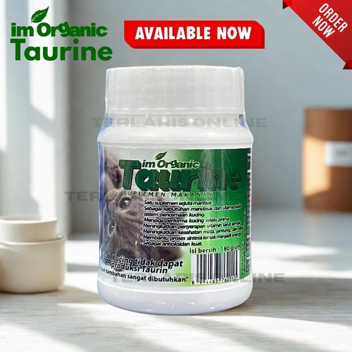 Im Organic Taurine 180gr - Supplement Makanan Kucing