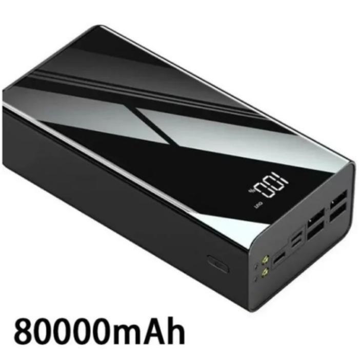 Power Bank 80000mAh Portable Fast Charging PowerBank 80000 mAh 4 USB