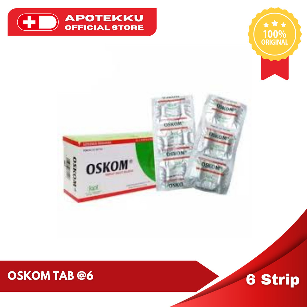 Oskom - 1 Strip (6 Kaplet) Suplemen Sendi
