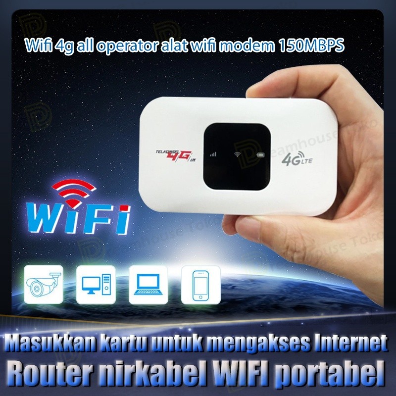 MODEM WIFI MIFI TELKOMSEL 4G 150MBPS
