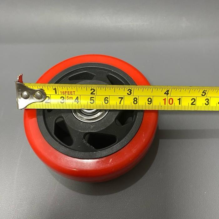 "New" Roda PU merah only + roda PU 3 inch + roda PU merah 4 inch + roda PU merah 5 inch Only ( hanya