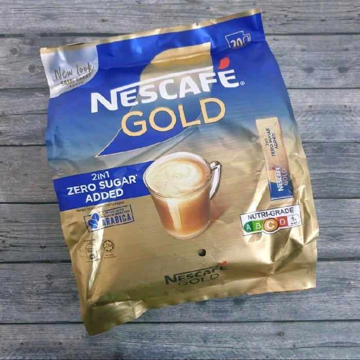 Nescafe Gold 2 in 1 Zero Sugar Added Coffee Kopi 2 in 1 Singapore