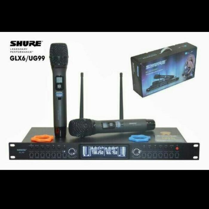 Mic Wireless Shure Glx6/Ug99 Pegang Pegang