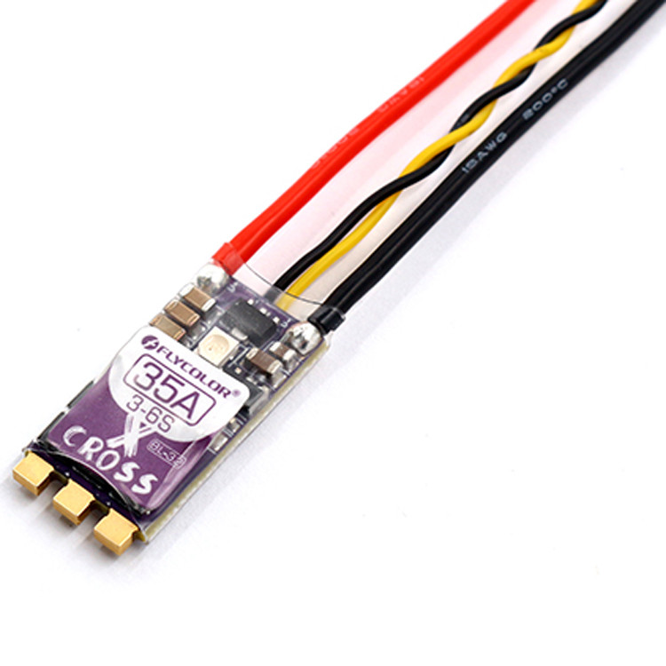 Flycolor X-Cross BL-32 35A ESC 3-6s OPTO 32-bit Supports