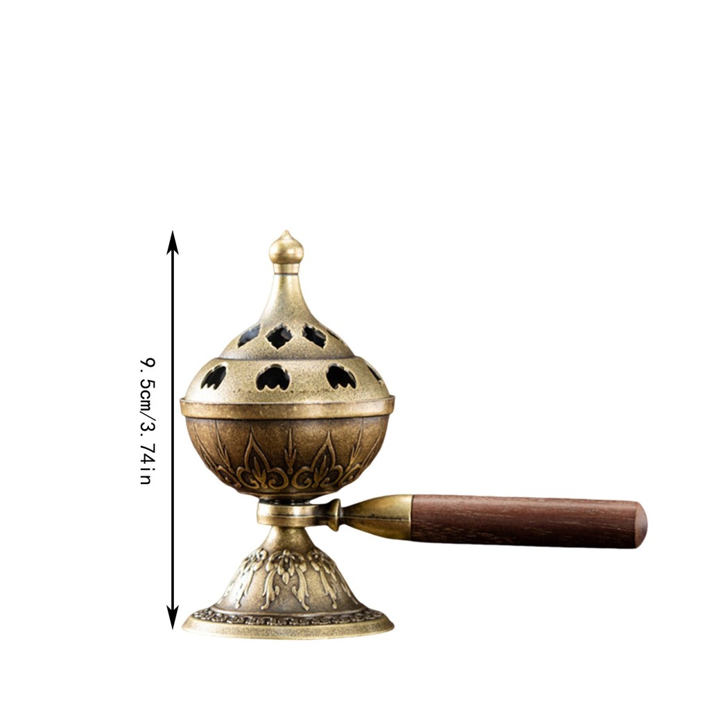Vintage Incense Burner Home Incense Burner For Buddha Retro Incense Diffuser Incense Desktop