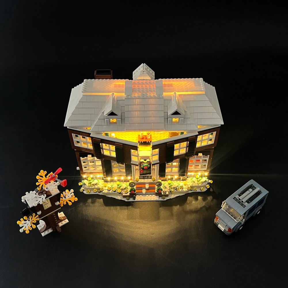 Led Light Kit For 21330 Home Alone Building Blocks Decorative Lamp Remote Control (not Include Lego