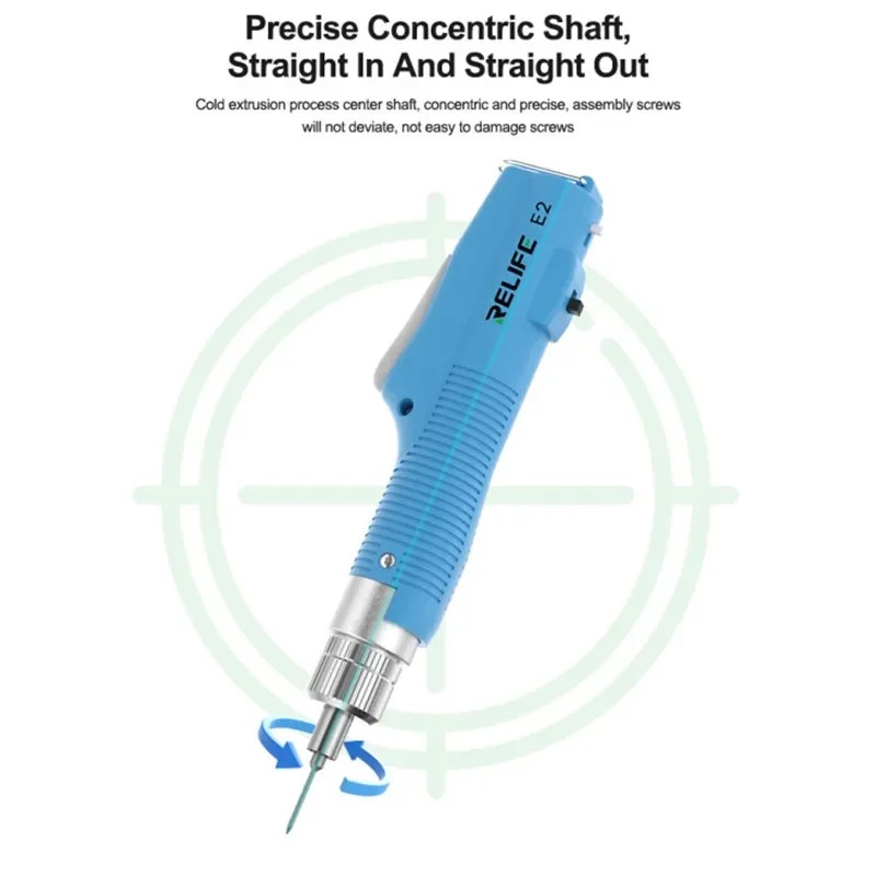 RELIFE E2 T01 Torque Electric Screwdriver Adjustable Speed Forward and Reverse Rotation Disassembly
