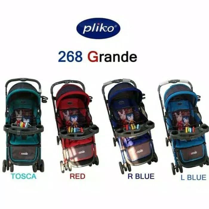 Stroller Pliko Grande 4in1
