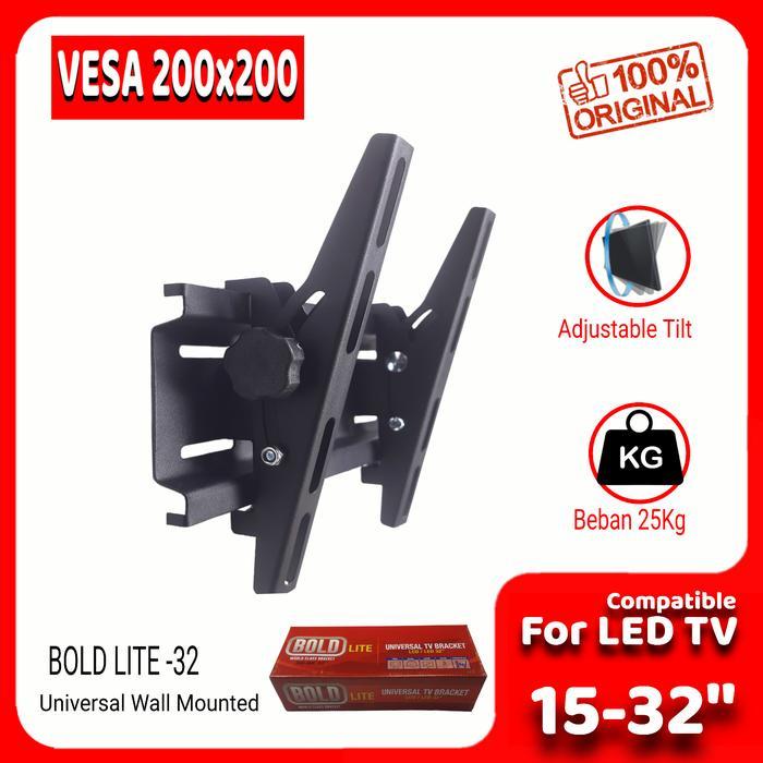 "New" Bracket TV LED 15 24 29 32 inch / Bracket TV 24
