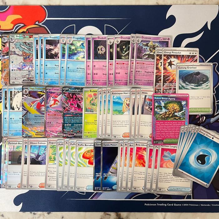 Greninja Ex Deck - TCG Pokemon Indonesia