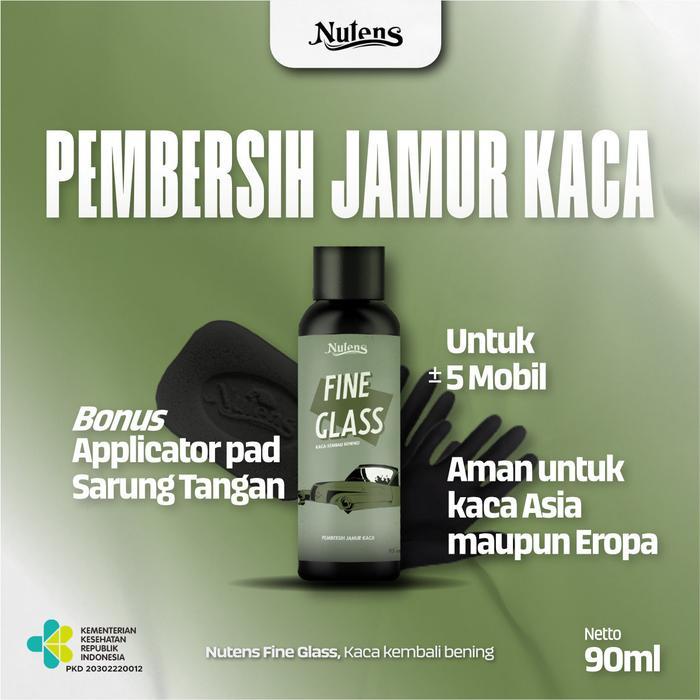 3M Otocars Teknik - Nutens Fine Glass - Pembersih Jamur Kaca Mobil