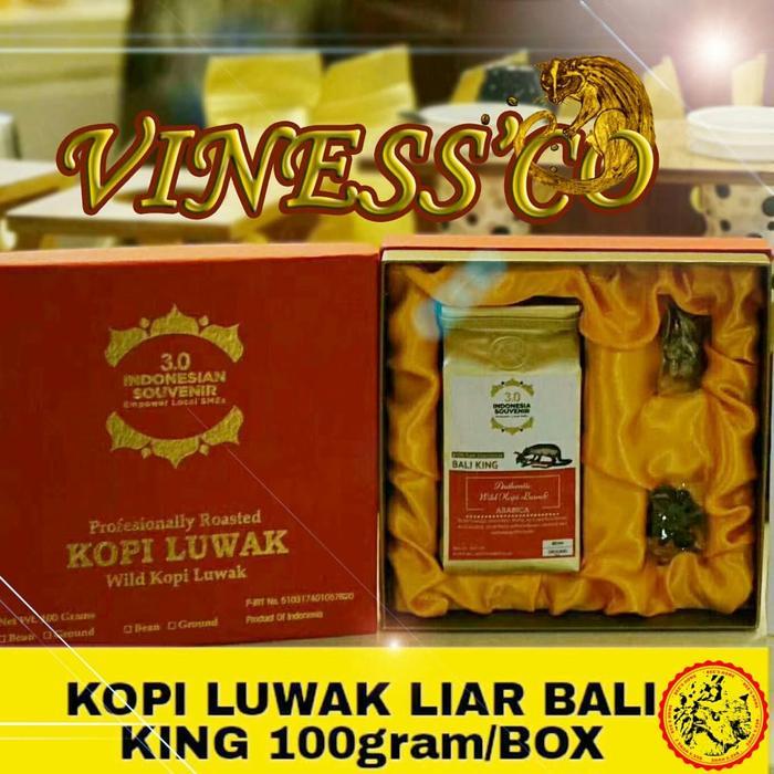 Terlaris Kopi Luwak Asli Arabica 100gram box
