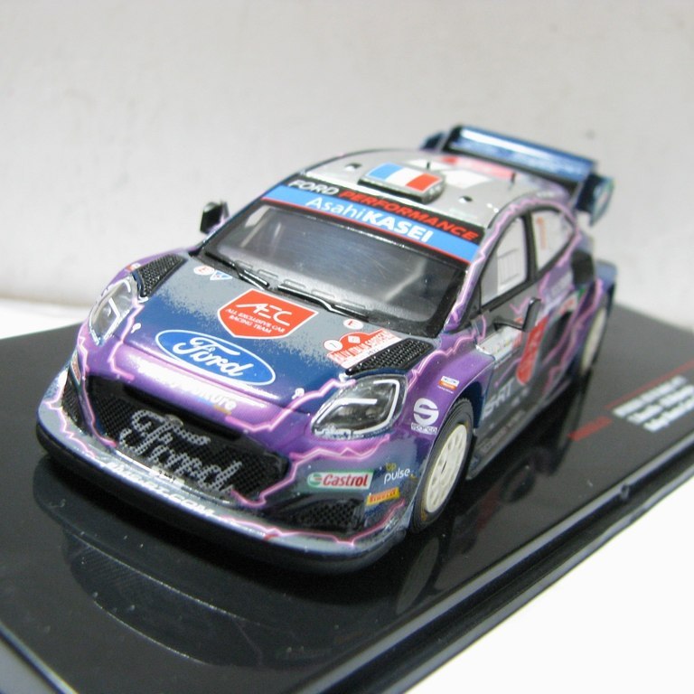 Diecast IXO 1:43 Scale FORD PUMA Rally1 # 7 2022 Rally Alloy Car Model