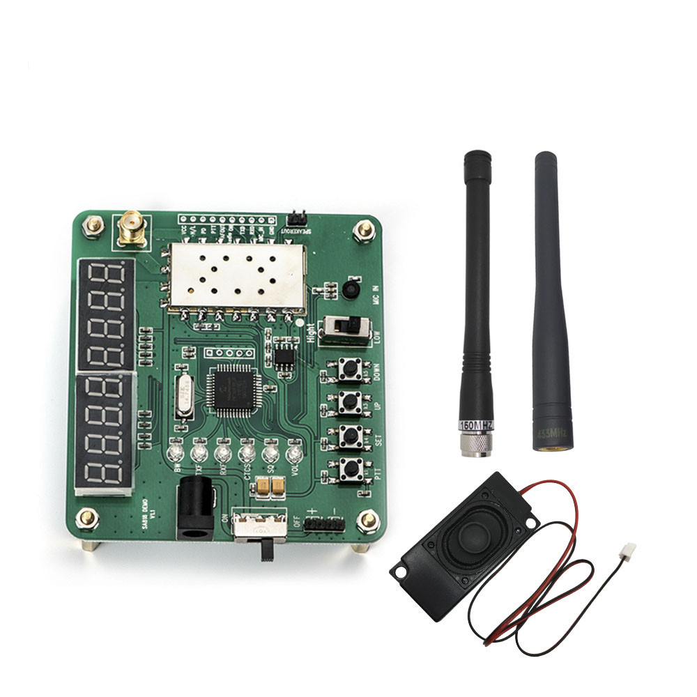 2pcs/lot LCD DEMO Board Kit for 2W UHF | VHF walkie talkie module