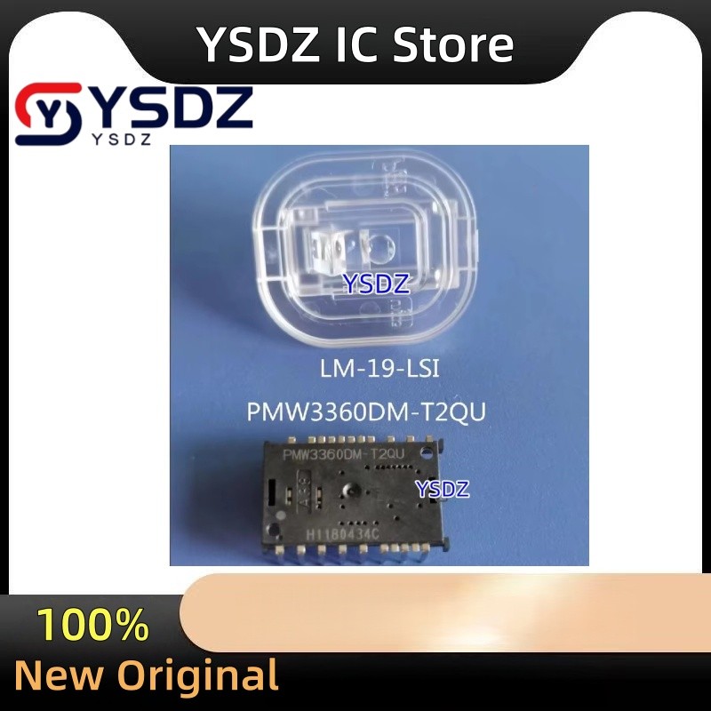 PMW3360DM-T2QU + LM19-LSI DIP PMW3360 PMW3360DM sensor with lens LM19 100% NEW&ORIGINAL FREE