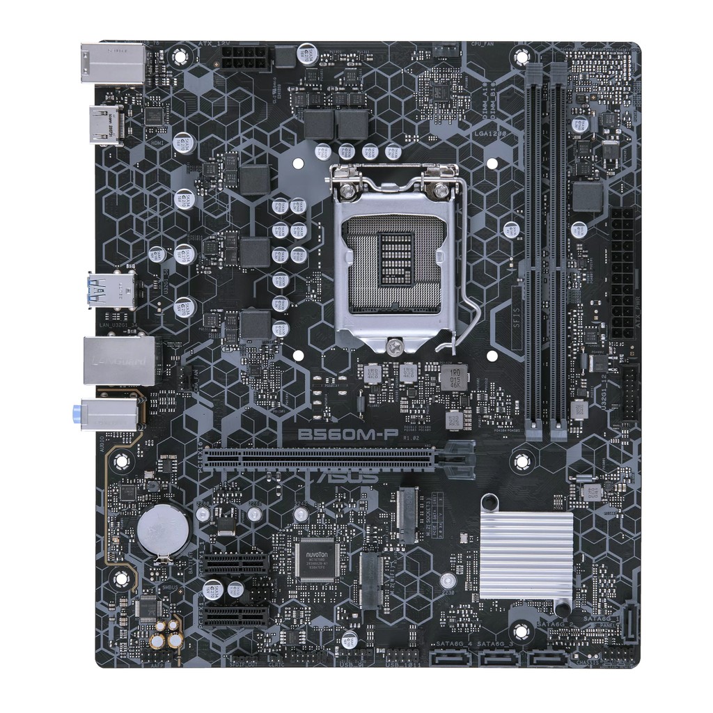 ASUS B560M-P Motherboard intel B560 LGA1200 DDR4 M.2 support Core i3-10100F Core i3-10300 Core