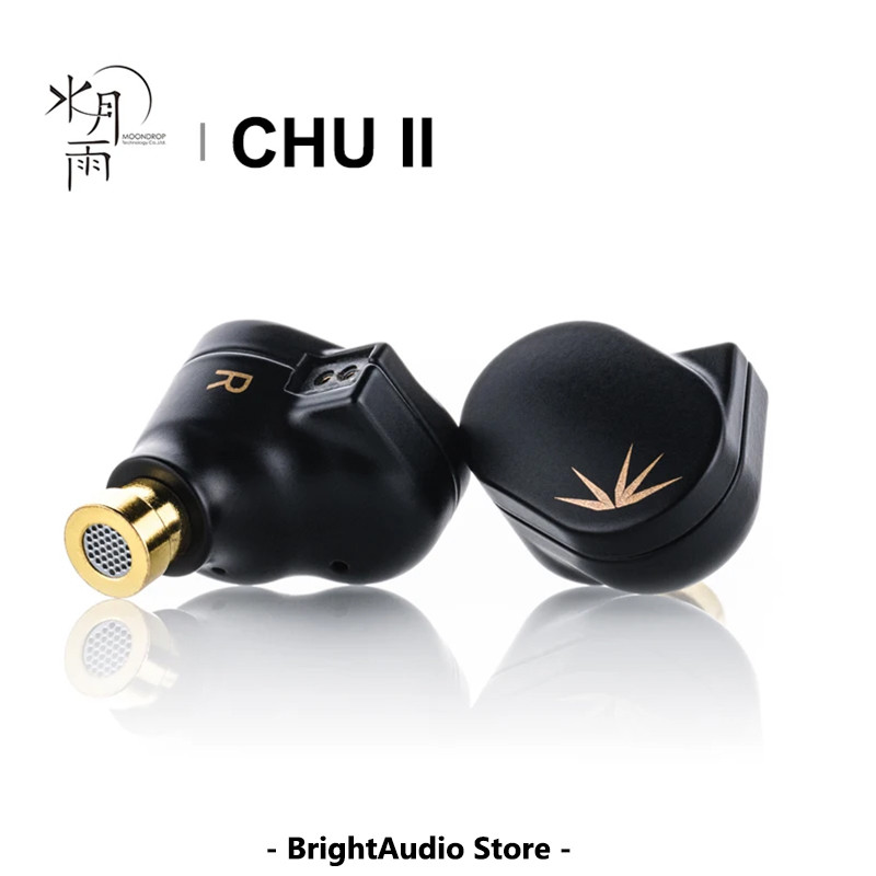 MOONDROP CHU II Dynamic Driver In-Ear Earphone Earbuds High Performance IEM 0.78mm Detachable cable