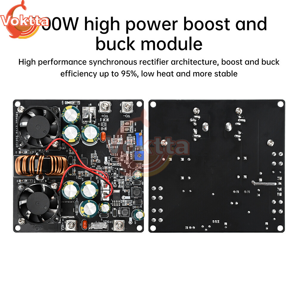 DC 7-70V 20A 600W 700W HIGH-POWER BUCK BOOST MODULE DC-DC STEP UP/DOWN POWER SUPPLY ADJUSTABLE
