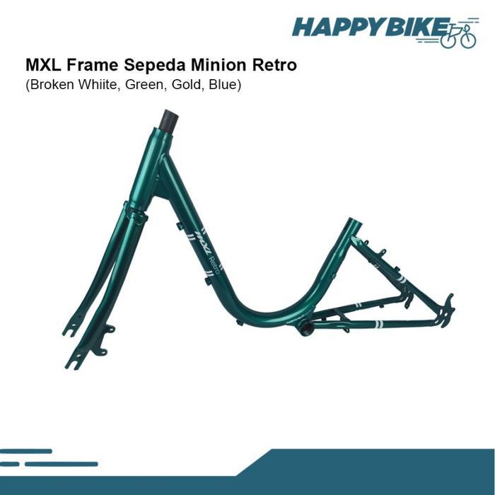 Mxl Frame Sepeda Minion Retro Ukuran 20" Bahan Steel Bicycle Frame