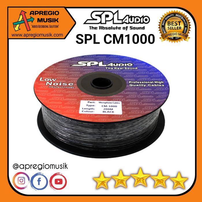 Kabel Microphone Spl Audio Cm1000 Cm 1000 Meteran Original Terjamin