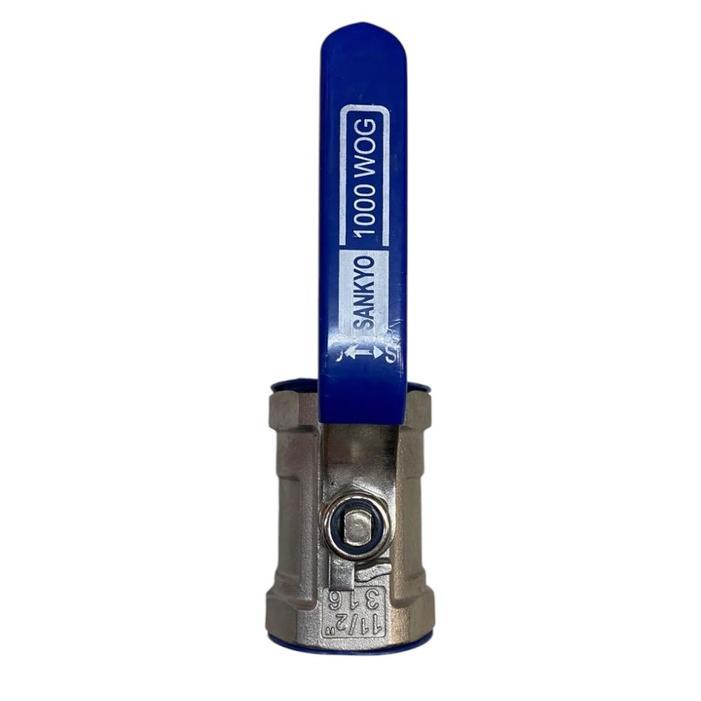 Ball valve 1pc stainless steel 1 1/2 inch / ball valve sankyo / ball valve