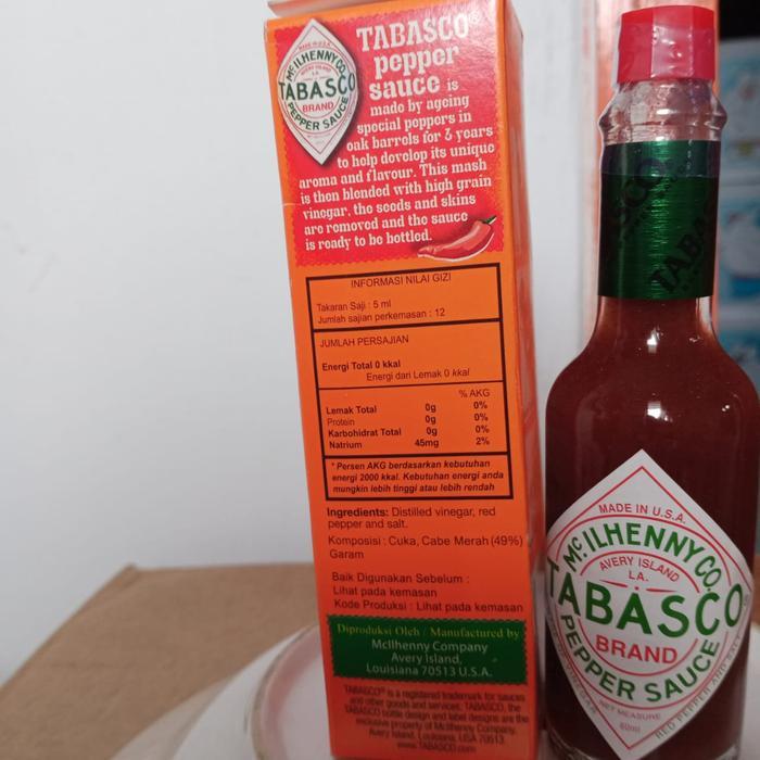 Tabasco 60Ml / Sauces Tabasco