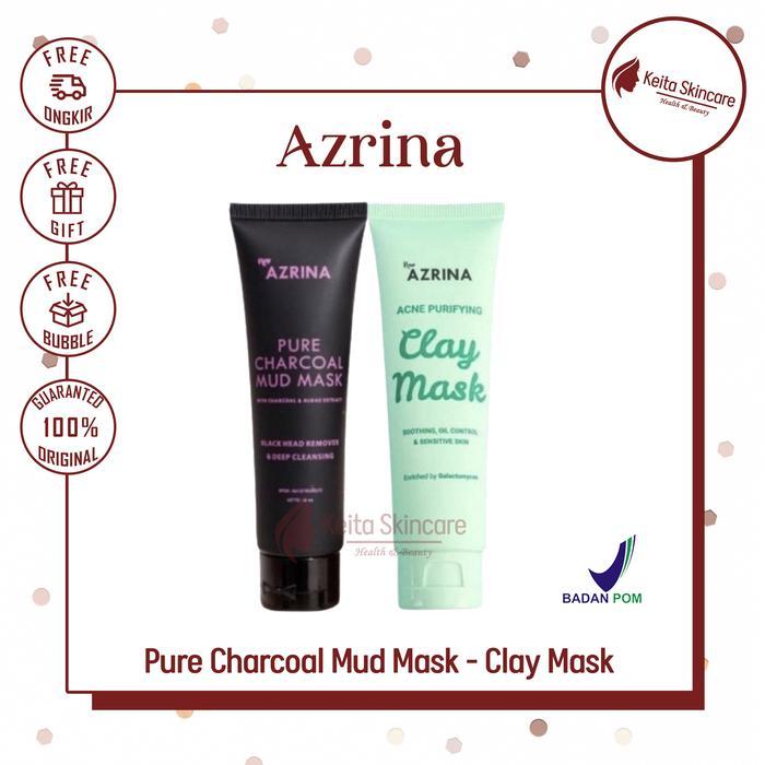 Azrina Pure Charcoal Mud Mask Azrina Acne Purifying Clay Mask