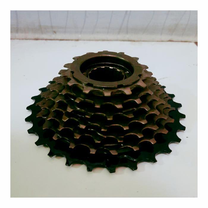 Freewheel 7 Susun Pacific 1/2" X 3/32" X 7 Speed High Quality #Gratisongkir