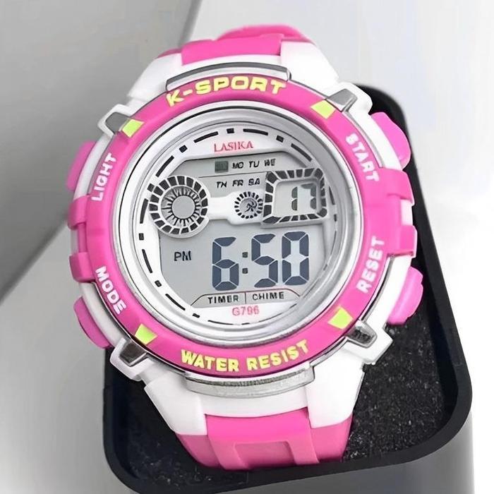 ASLI Jam Tangan Anak Wanita / Pria Ukuran Kecil Strap Tahan READY STOCK