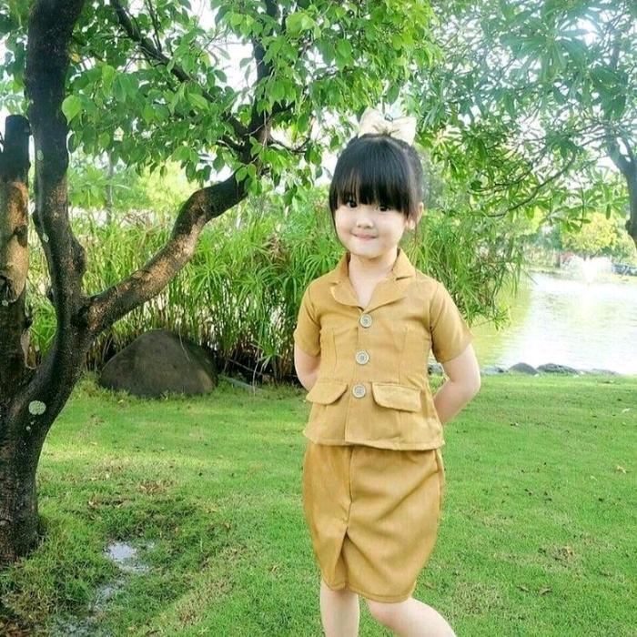 TERBARU Kostum Seragam Guru Anak Junior // Baju Profesi Anak // Baju Guru Anak // Kostum Photoshoot
