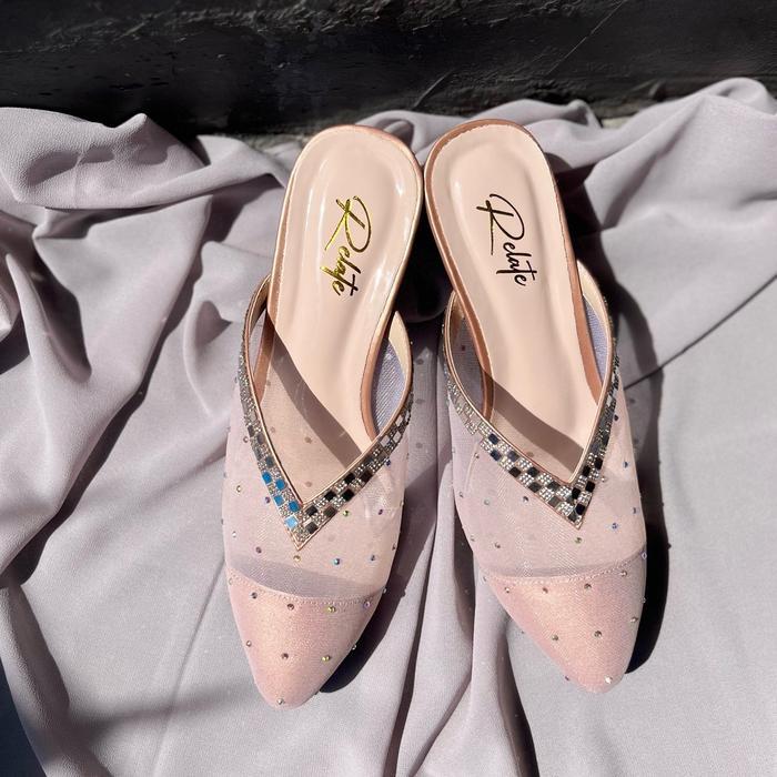 Laviola - Sofya Diamond - 5 Cm / Wedding Shoes / Sandal Wanita