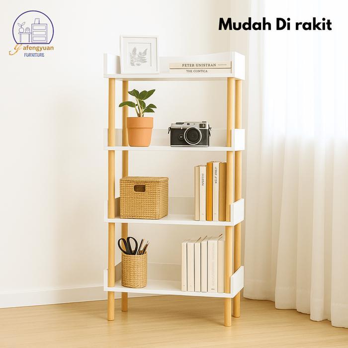 Rak Buku Serbaguna Rak Sepatu Anak Modern & Sederhana Rak Pajangan Lemari Buku Sekolah Rak