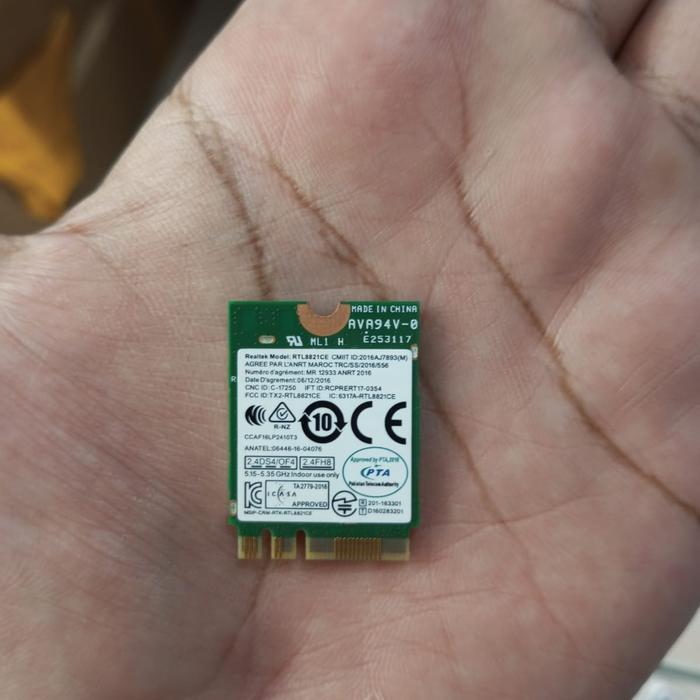 wifi card lenovo realtek RTL8821CE 8821