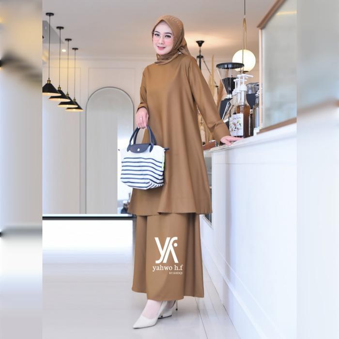 zen SETELAN ROK TUNIK PNS WANITA TERLARIS/BAJU KURUNG/SERAGAM KHEKI PEMDA PDH GURU ASN CPNS/Setelan