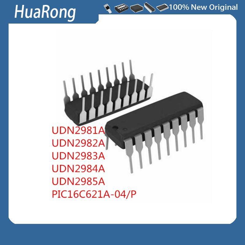 5PCS/LOT UDN2981A UDN2982A UDN2983A UDN2984A UDN2985A PIC16C621A-04/P 16C621A DIP18