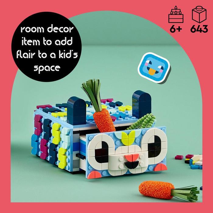 Lego Dots 41805 Creative Animal Drawer (643 Pieces), Building Block, Toys, Bricks