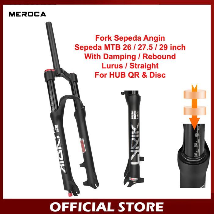 Polygon Meroca Lyrik Fork Angin Suspensi Sepeda Mtb Qr Lurus Damping Rebound