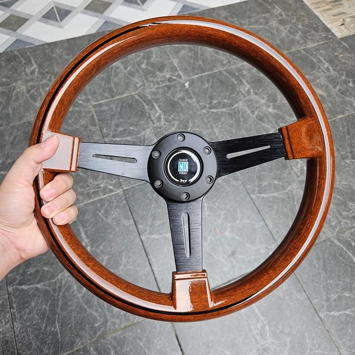 Stir Kayu Nardi Torino Wood Import Stir Aftermarket Nardi Wood Black Line 14 Inch